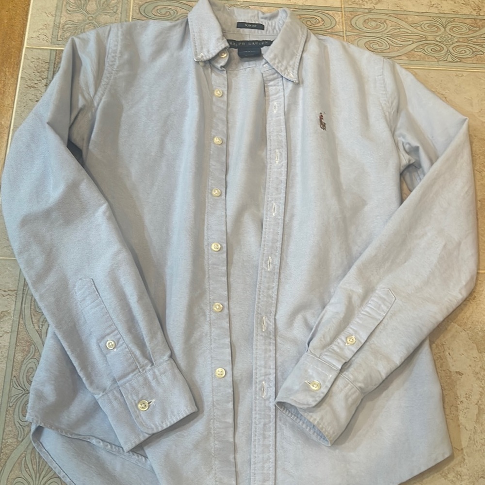 Polo size 2 blue